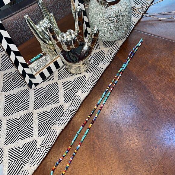 Multicolor beaded chain  - Picture 3 of 3